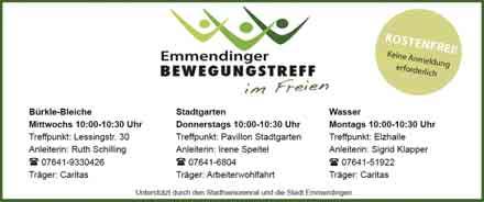 Friedrich Hegener findet am Donnerstag, 21. Juni, von 16 is 18 Uhr im Ortschaftsamt statt. Bürgerforum Ortsentwicklung Windenreute Das Bürgerforum trifft sich am Freitag, 22. Juni, um 19.