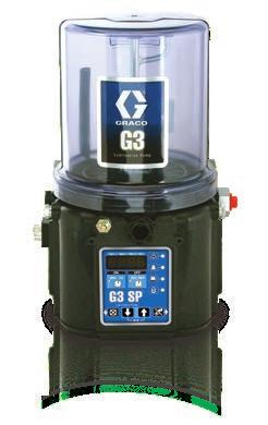 Technische Daten Graco Pumpe G3 SP Die G3 SP (Progressivsystem) kombiniert das robuste, bewährte Design unserer Pumpen der G-Serie mit einfacher Programmierung und praktischer Systemüberwachung.