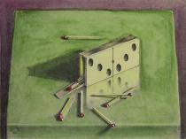 x17,5 cm Domino-Stein, 1938
