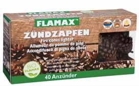 /Karton Allume feu pour cheminée et barbecue a base de gel paraffiné Anzünder... 21.06.605.0 21.06.031.
