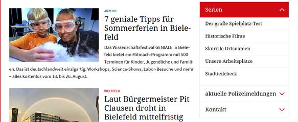 Aussagekräftig: Das Advertorial auf nw.de Die attraktive Onlinewerbeform mit hoher Glaub würdigkeit in redaktioneller Aufmachung.