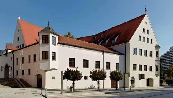 82 60 JAHRE BAUEN FÜR DEN BUND IN BADEN-WÜRTTEMBERG Ziviler Bundesbau 83 Reichenauer Hof, Ulm Sanierung Das im 14. Jahrhundert erbaute und im 16.