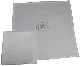 Christusmonogramm (gold/silber) 18081 Tauftuch, mit Bestickung, Christusmonogramm (weiß) weiß 30 x 50 cm 21,00 3,99 24,99 18,90 Vorteile der