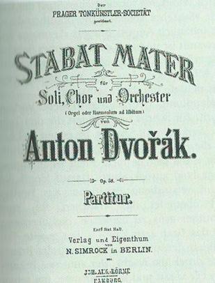 Dvořák drückt mit volkstümlich-böhmischen Melodien eine naive Frömmigkeit aus. Durch das gemeinsame Weinen führt der Weg zum unerschütterlichen Glauben.