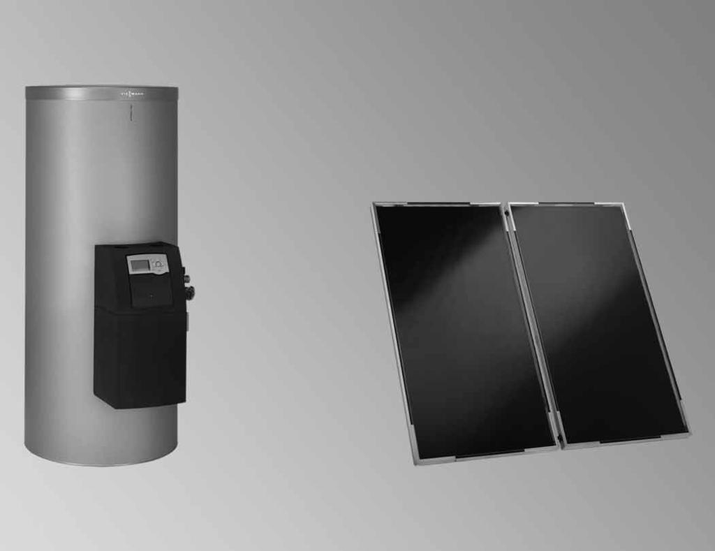 Trinkwasser-Solarpaket Solarpaket zur solaren Trinkwassererwärmung mit bivalentem Speicher-Wassererwärmer einschl.
