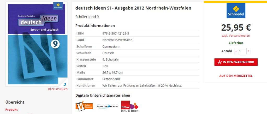 3. Die Schüler loggen sich auf der Seite www.westermann.de unter dem Punkt Mein Konto mit ihren Zugangsdaten ein. 7.