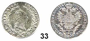Österreich - Ungarn 7 Habsburg - Lothringen Franz I. (1792) 1806 1835 32 Taler 1818 V, Venedig. Kahnt 338. Herinek 339. Frühwald 143.