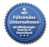 Zum Unternehmen wpd Zum Unternehmen wpd Gegründet 1996 in Bremen seither angewachsen auf 2.000 Mitarbeiter 2.