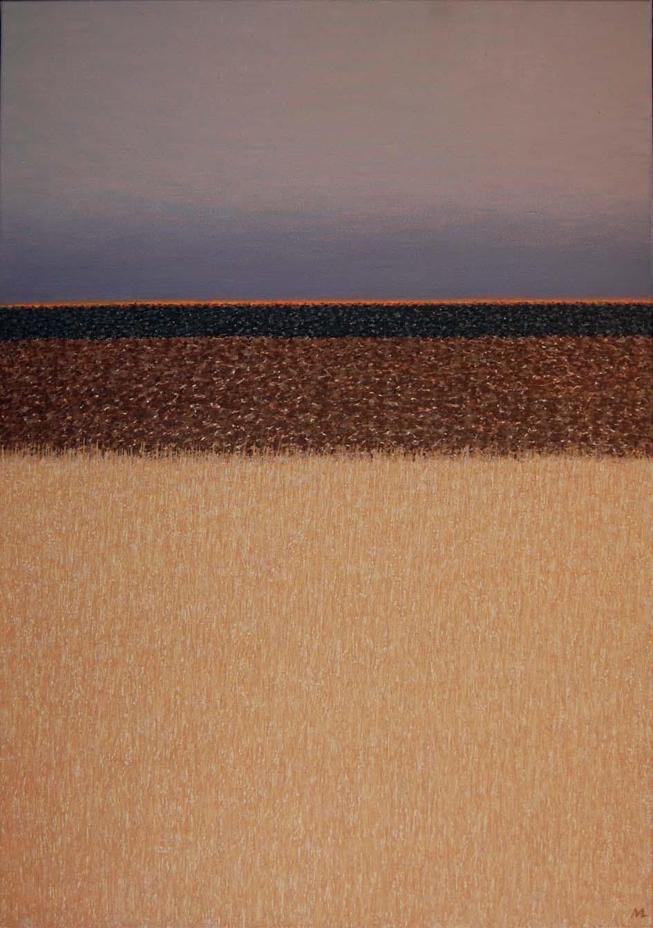 Leszek Misiak, Himmel und Erde, 100 70 cm, 2010, Tempera auf