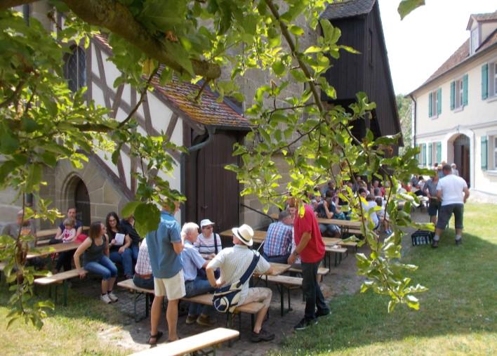 In diesem Jahr waren es der Wandergottesdienst der Pfarrei Ergersheim, der Genuss-Gottesdienst in Illesheim, der Gottesdienst an der Poenleinsmühle in Sontheim, der Edzerdla-Mundart-Gottesdienst in