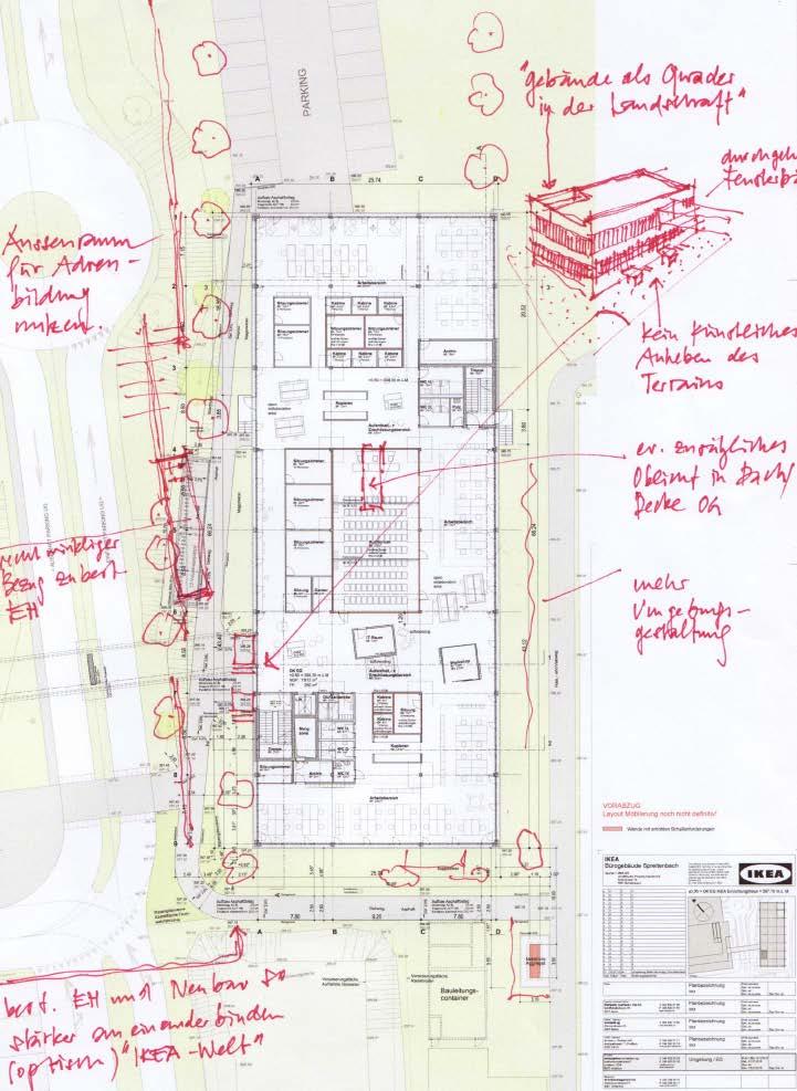 Herausforderung Städtebau / Architektur (2) Direktbeauftragung bedingt Einsatz von SNBS Jury Messgrössen (1) Städtebau, Siedlung, Aussenraum (2) Architektonisches Konzept (3)