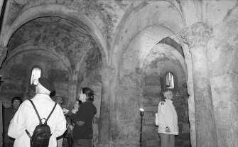 Die Klosterruine Memleben In den Wirren der Reformation wurde das Benediktinerkloster geplündert und später ganz aufgegeben.