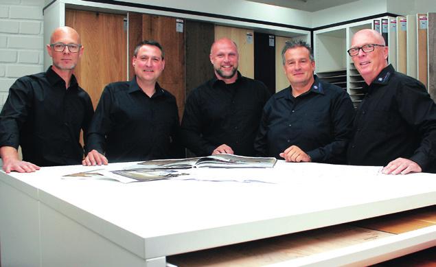 von links: Uwe Boemer, René Schmittinger, Michael Schiel, Torsten Rohnke,