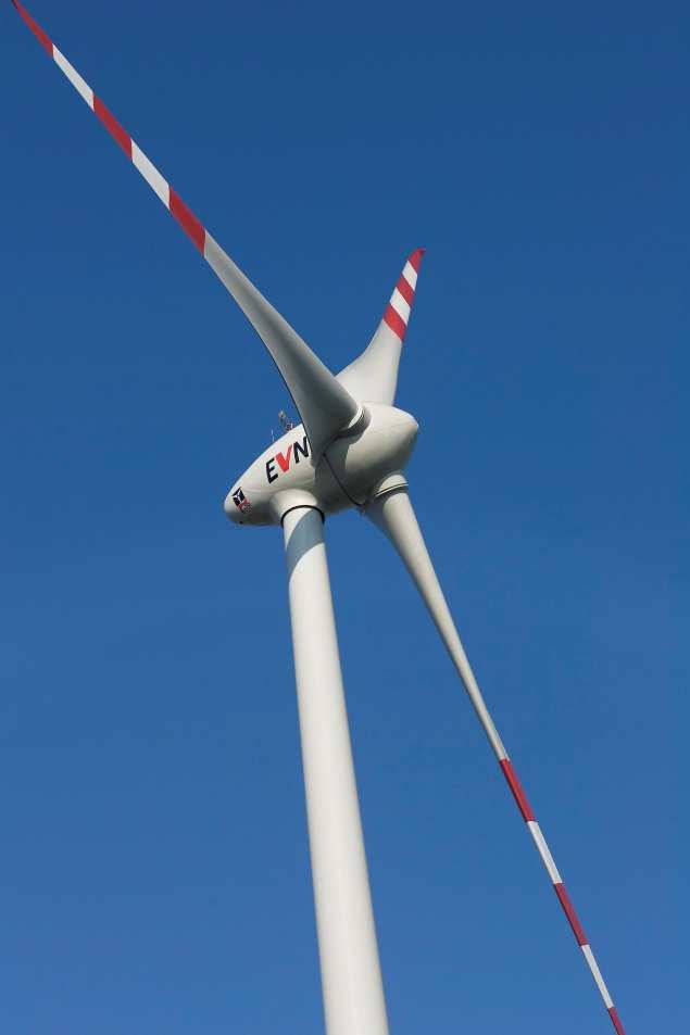 Laufender Ausbau Winderzeugung! Winderzeugungskapazität Status (per 31.3.2017): 269 MW!