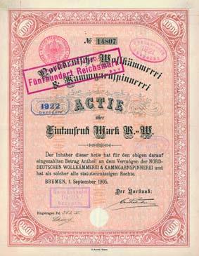 1880 Umwandlung in eine AG, die Augsburger Kattunfabrik, welche aber bereits 1885 liquidiert und als Neue Augsburger Kattunfabrik neu gegründet wurde.
