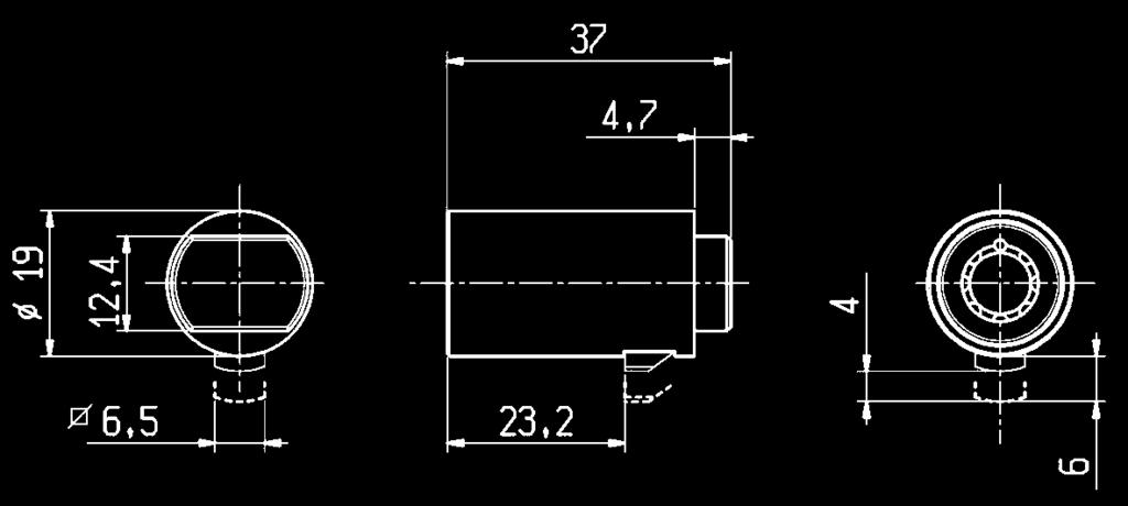 SERRATURA SI2 SEZIONE A3 Cilindro removibile utilizzabile su maniglie, distributori automatici ed dove occorre rimuovere facilmente il cilindro (in posizione aperto) sostituendolo con altra cifratura.