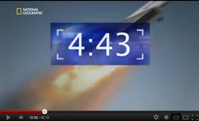 2 Die nächsten 69 Sekunden werden entscheidend sein (dabei kommt folgendes Bild): 16:43 und 30 Sekunden: Die Concorde kämpft darum, in der