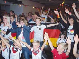 Die Veranstaltung profitierte vom erfreulichen Abschneiden der Deutschen Nationalmannschaft bei der diesjährigen Fußball-Weltmeisterschaft in Brasilien.