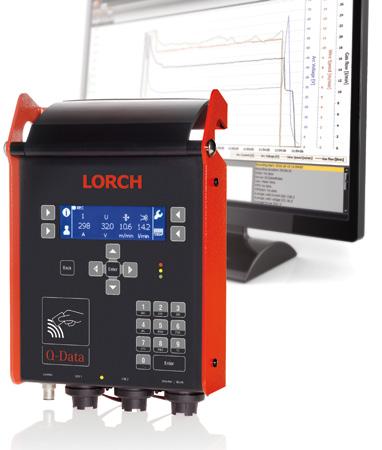 Die Lichtbogenlängenregelung funktioniert ausschließlich mit der Lorch V-Serie.