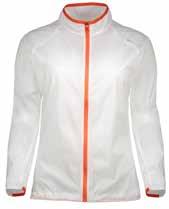 Die Jacke lässt sich sehr klein zusammenfalten. Bestens geeignet für Radtouren oder vor und nach dem Laufen.