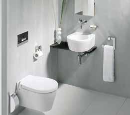 GESTALTUNG URINAL-Element WC- und Urinalbetätigungsplatten Die neuen JOMO-Urinalbetätigungsplatten ergänzen die Designserie und sind ebenso in den Trendfarben erhältlich.