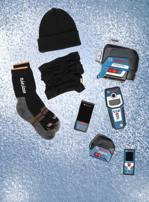 AKTIONEN + Winter-Set1 von Blakläder Gut gerüstet in die kalte Jahreszeit. It s in your hands. Bosch Professional.