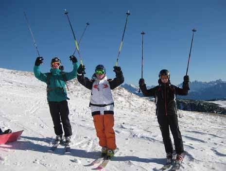 Während dieses Skitages werden mit den Jugendlichen Themen wie Risikoeinschätzung, Sicherheitsausrüstung, objektive Gefahren und Entscheidungsfindung in der Gruppe behandelt.