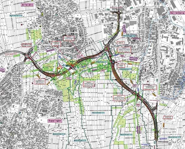 Neuer Baustoff bei Kreisverkehren, wie es dazu kam - 2007 1. BA, Baufirma: Kreisverkehr in Betonbauweise vorstellbar? - Bad Sobernheim 2007 1.