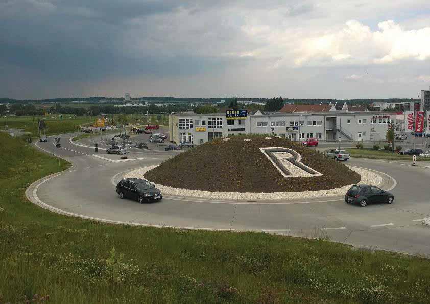 Kreisverkehre in Betonbauweise 14 in 5 Jahren erster Betonkreisverkehr in Herrenberg 2009 sieben Neubauten
