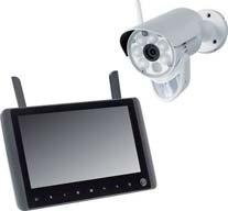 Smart Home Systeme Funk-Überwachungskamera DW600 SET HD-Funk-Überwachungskamera mit Multifunktionsmonitor, Set inkl. Kamera DW600K und 9 Zoll LCD-Monitor DW600- M.