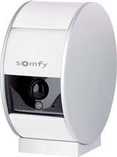 Smart Home Systeme Security Camera Somfy Smarthome Sicherheitskamera mit HD-Auflösung, 130 Blickwinkel, Nachtsichtfunktion, Motorblende (Privatfunktion), 4-fach Zoom, Hören- und Sprechfunktion,