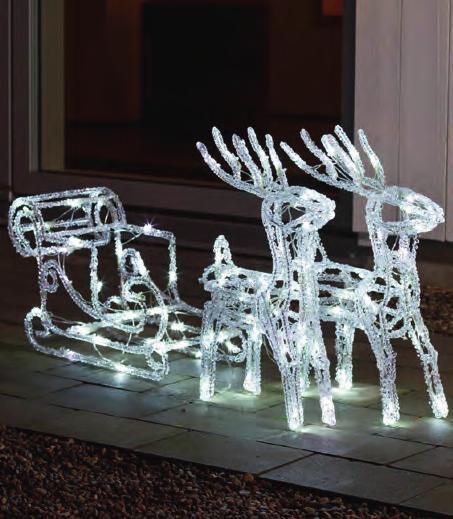LED-Deko, -Kerzen & -Figuren Leuchtender LED-Schneemann Auf dem Fensterbrett oder als Tischdeko der froh leuchtende Schneemann ist