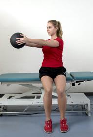 Weitere Übungen zur Verbesserung der Stabilität, der Koordination, des Gleichgewichts und der Kraft werden Ihnen in der ambulanten Physiotherapie