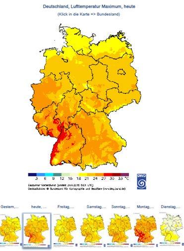 ISABEL Deutscher Wetterdienst InformationsSystem für