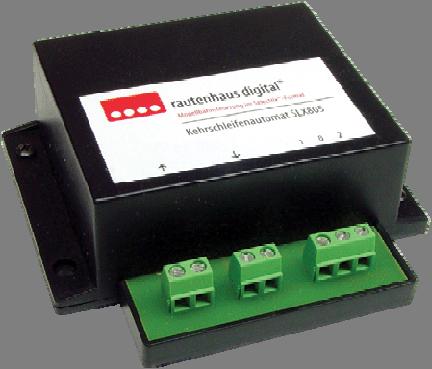 SLX805 Kehrschleifenautomatik Der Kehrschleifenautomat SLX805 ist in allen Zweileiter-Digitalsystemen einsetzbar.