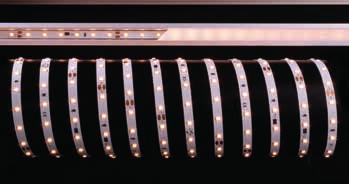 LED-Stripe 1-Kanal Weiß mit 10 Farbtemperaturen 8mm LED-Stripes 1-Kanal Weiß mit 10 Farbtemperaturen 8mm Artikel 840134 840135 Farbtemperatur WW warmweiß WW warmweiß 2800-3000 K (+/- 150K) 3000-3200