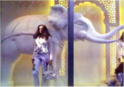 Farbe: Weiß 2 Stück vorhanden Anmerkung: Die Elefanten