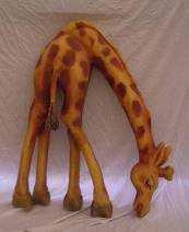 10 Figur Giraffe Position liegend.