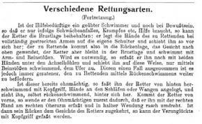 Fortsetzung: Wasserrettung in Nürnberg bereits vor 1913... Auszug aus den Bundesnachrichten Bayern 07 Satzungsauszug aus der Version 1959 Nicht nur der 1.