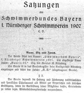 Dies belegt die These, dass der Rettungsschwimmgedanke in Nürnberg in der Zeit zwischen dem Beginn des 20. Jahrhunderts und dem 1.