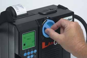 LaserCM bietet dem Anwender hochmoderne Lasertechnologie sowie einen schnellen und dynamischen 2-Minuten-Systemtest.