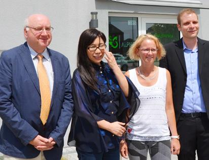Juni 2017 einen angeregten fachlichen Austausch zwischen den Vertretern des Zusammenschlusses ChinaCare Europe Care solutions german.made. Neben dem Sozialwerk St.