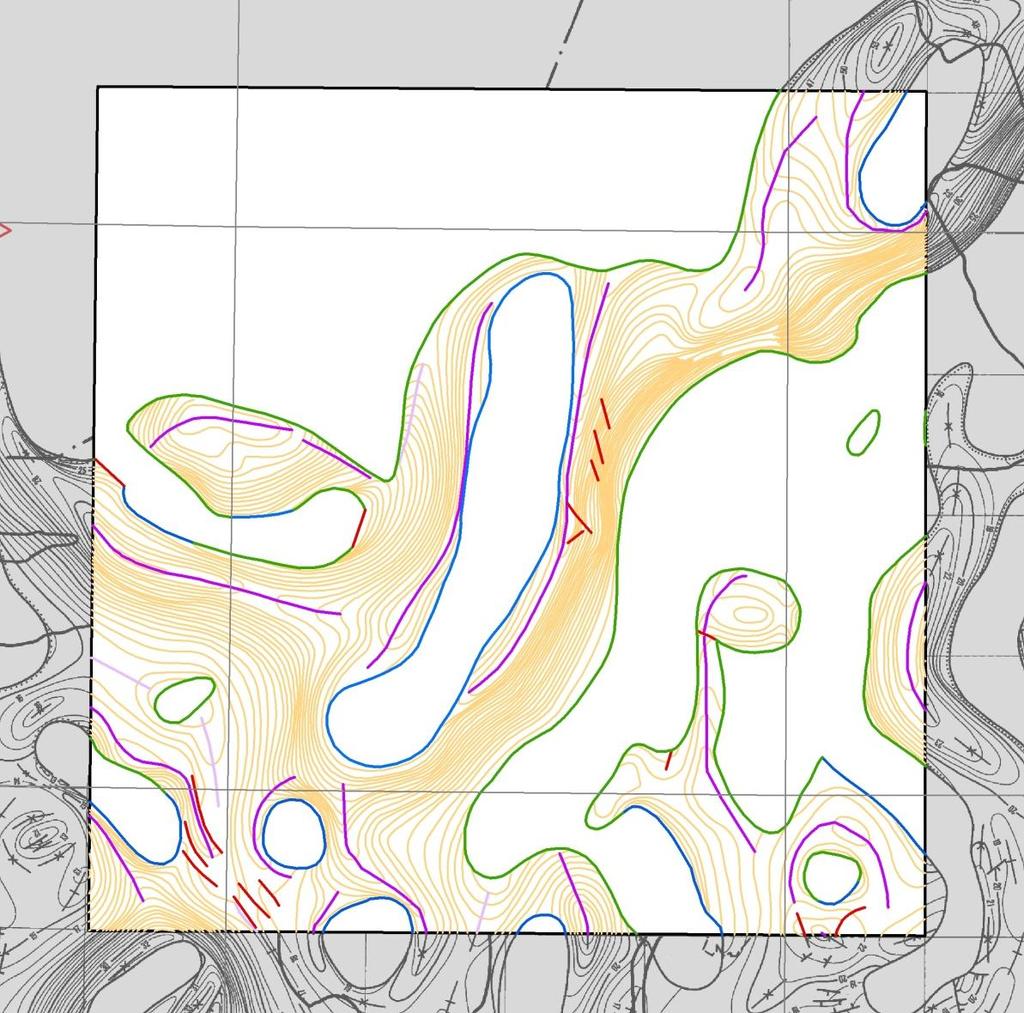 Datenbasis: Strukturkarten im Vektorformat Manschette Elemente der Karten Modellierung inklusive Manschettenfläche: identische Grenzen + harmonische
