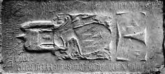 Abb. 41: Göttweig, Grabplatte des Abtes