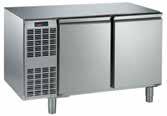 Kühltisch Serie CLM GN 1/1 steckerfertig, Korpushöhe: 650 mm, Tiefe 700 mm, Schubladen 2x1/2, 3x1/3 oder 1x1/3 + 1x2/3 CLM 2-7001 CLM 3-7001 steckerfertiger Kühltisch mit Umluftkühlung