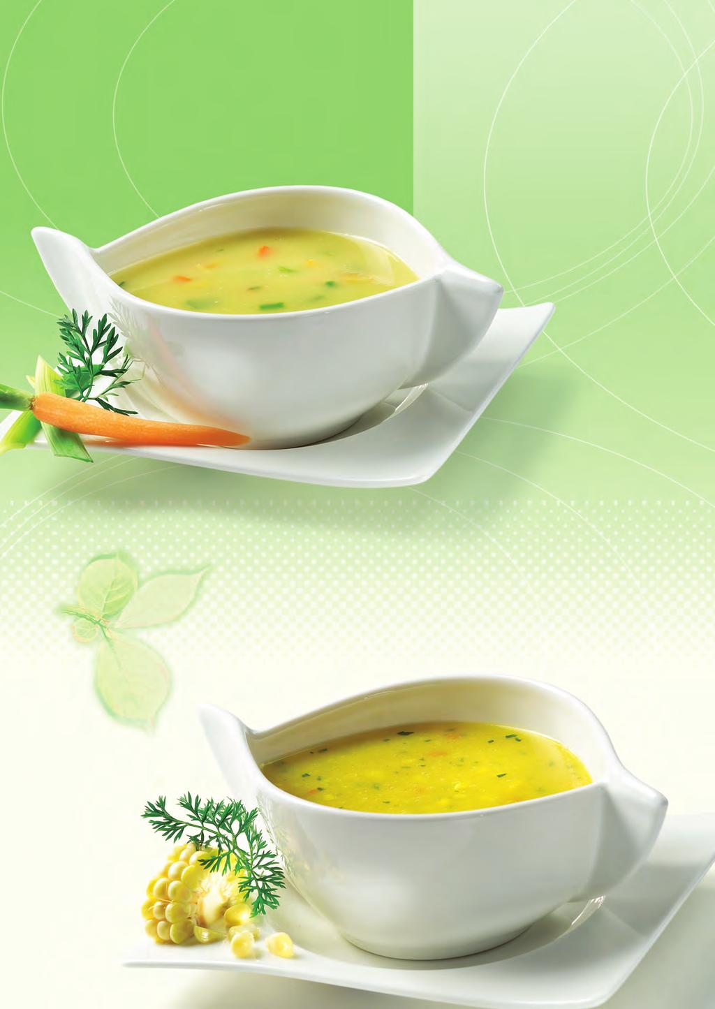 Lauch-Karottensuppe Eine Landsuppe, wie hausgemacht, mit typischem Lauchgeschmack und dem süsslichen Duft der Karotten.