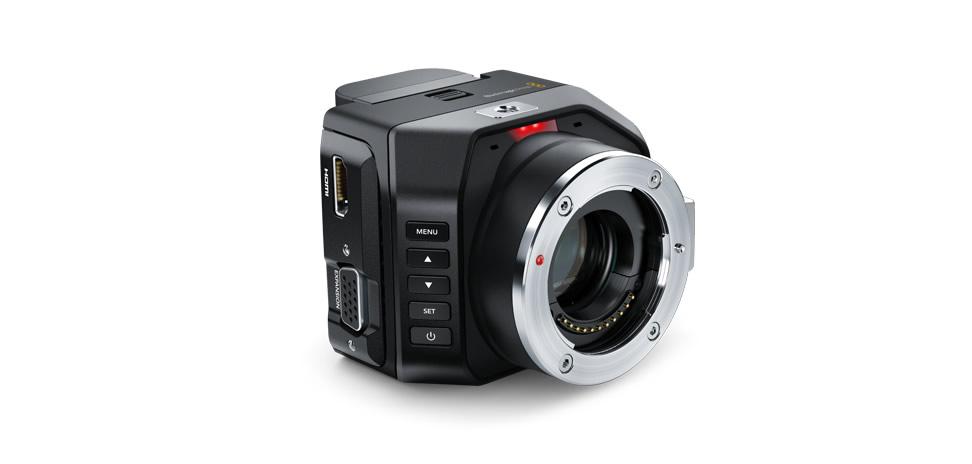 Technische Daten Blackmagic Micro Studio Camera 4K Die Blackmagic Micro Studio Camera 4K ist unfassbar winzig mit Ultra-HD- Auflösung zum Einsatz mit HD- und Ultra-HD-Videoformaten und voller