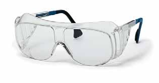 Überbrillen uvex 9161 uvex super OTG 9161005 9161305 9161014 uvex 9161 Überbrille für Korrektionsbrillenträger Panoramascheibe mit integriertem Seitenschutz für optimale Augenraumabdeckung