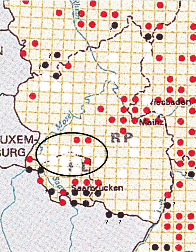 rot = alt, unbestätigt Stand 2017 nach Erhebungen von Schwab,