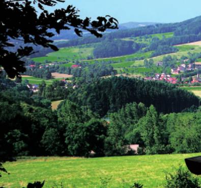 Sagenhafte Vielfalt... Lindenfels liegt inmitten des sagenumwobenen Odenwaldes, dem Jagdgebiet der Nibelungen.